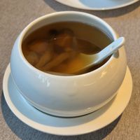 Truffle mushroom broth (very flavourful )  at Soodle - 蔬稻·素菜 in Guangzhou