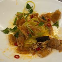 Spicy morels (definitely has a kick)  at Soodle - 蔬稻·素菜 in Guangzhou