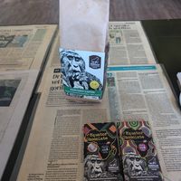 Coffee grounds and dairy-free chocolates at Gorilla Conservation Café - Entebbe in Entebbe