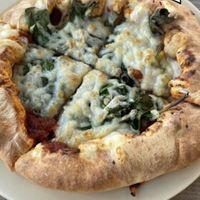 personal pizzaa  at Woodstock's Pizza in Isla Vista