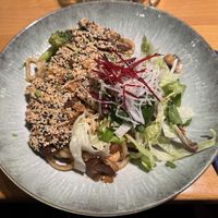 Udon vegan duck.  at Nemnem Restaurant in Berlin