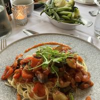 Pasta w Mediterranean veg main  at Glaramara Hotel in Keswick