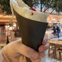 Vegan tofu cone  at Kotti Berliner Doner Kebab in New York City