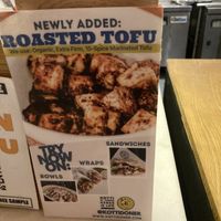 Placard  at Kotti Berliner Doner Kebab in New York City