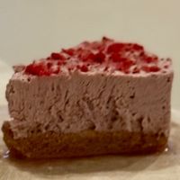 Strawberry cheesecake at Ready Set Raw in Sarasota