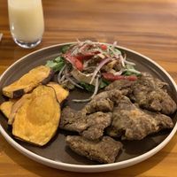 Chicharon Arequipeño 🇵🇪✨so good!  at Yurakuna in Arequipa