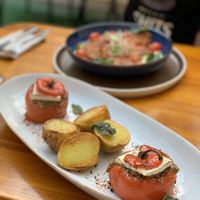 Rocoto Relleno🇵🇪 Tradicional Peruvian dish, originally from Arequipa ✨  at Yurakuna in Arequipa