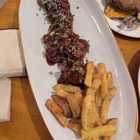 Bbq Wings, bigger than it looks on pic! (31 soles) at Yurakuna in Arequipa