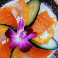 Vegan sashimi  at Confidants & Vegans - 知己素语 in Guangzhou