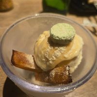 Sweet potato and ice cream dessert at Osaka Engine - 大阪エンジン in Osaka