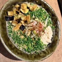 Genuine Miso Vegan Ramen Bowl   at OSAKA ENGINE RAMEN in Osaka