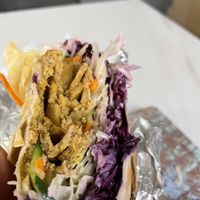 Seitan Dürüm  at Globus Döner in Leipzig