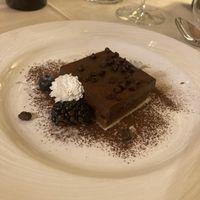 Dolce al cioccolato  at Ristorante Borgo Antico in Verona