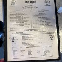 Menu, large Vegan Menu 👀😍  at Jug Band Coffee and Tea in Long Beach