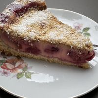 Cherry cake at KLUTS in Utrecht