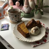 Pumpkin cake  at KLUTS in Utrecht