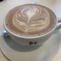 Vegan hot chocolate with oat milk  at KLUTS in Utrecht