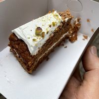 Carrot cake to go  at KLUTS in Utrecht