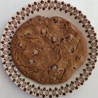 chocolate chip cookie at KLUTS in Utrecht