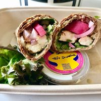 Tofu shawarma  at Groove in Dubai