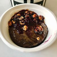 High protein power pancakes  at Groove in Dubai