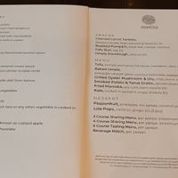 Vegan Menu August 2025 at Metita in Auckland