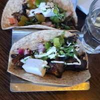 Mushroom tacos at Royâ  in Glasgow