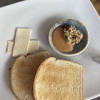 Vegan breakfast 🥞   at Hotel Miconia Restaurant in San Cristobal