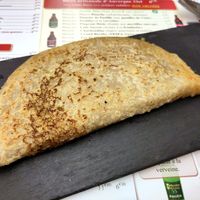 Vegan burriole with ginger at Au Buron in Toulouse