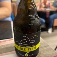 Lentil beer!  at Au Buron in Toulouse