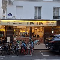 Tintin at Tintin in Paris