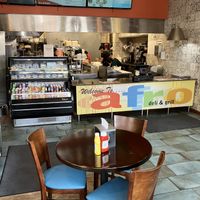 Ordering counter at Afro Deli & Grill - Cedar Riverside in Minneapolis
