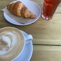 Raspberry croissant  at Other Space Arts CIC in Windsor