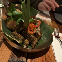 Fried chive  at Lemongrass Brooklyn in Brooklyn