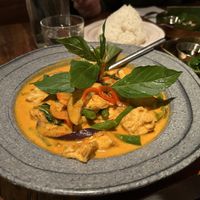 Red curry with tofu   at Lemongrass Brooklyn in Brooklyn