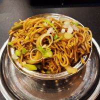 Vegetable noodles at Saravanaa Bhavan in Zurich