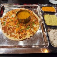 Tomato utthapam at Saravanaa Bhavan in Zurich