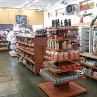 Little market at Alternativa Casa do Natural in Sao Paulo