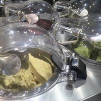 The ice cream flavours available in March 2025. They’re constantly being churned so they taste super fresh.  at Full House in Tainan