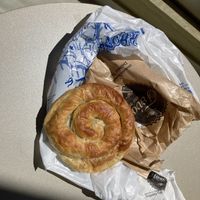 Vegan spinach pie  at Tastes in the Gallery - Γεύσεις στη στοά in Rhodes