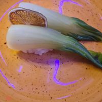 Nighiri pakchoi at Raito Fantastic Fusion in Milan