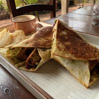 Tofu piri piri wrap  at Guldastaa in Anjuna