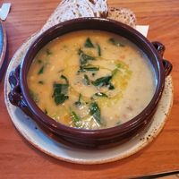 Lentil soup (order ahead) at Cafe 33 in Kyoto