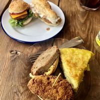 Pintxos veganos  at La Madriguera in Bilbao