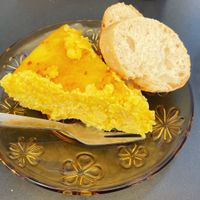 Tortilla picante, muy rica  at La Madriguera in Bilbao