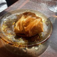 Blue cheese Pintxo   at La Madriguera in Bilbao