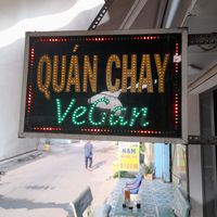 Sign outside at Thiện Phước in Ho Chi Minh City