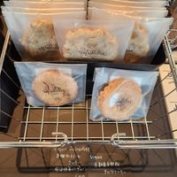 Vegan cookies at Coffee Base SHIMOGAMO in Kyoto