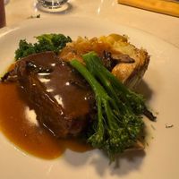 Vegan nut roast at Parisien in Belfast