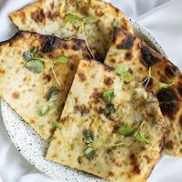 Naan  at Jai Ho Indian Restaurant  in Richmond